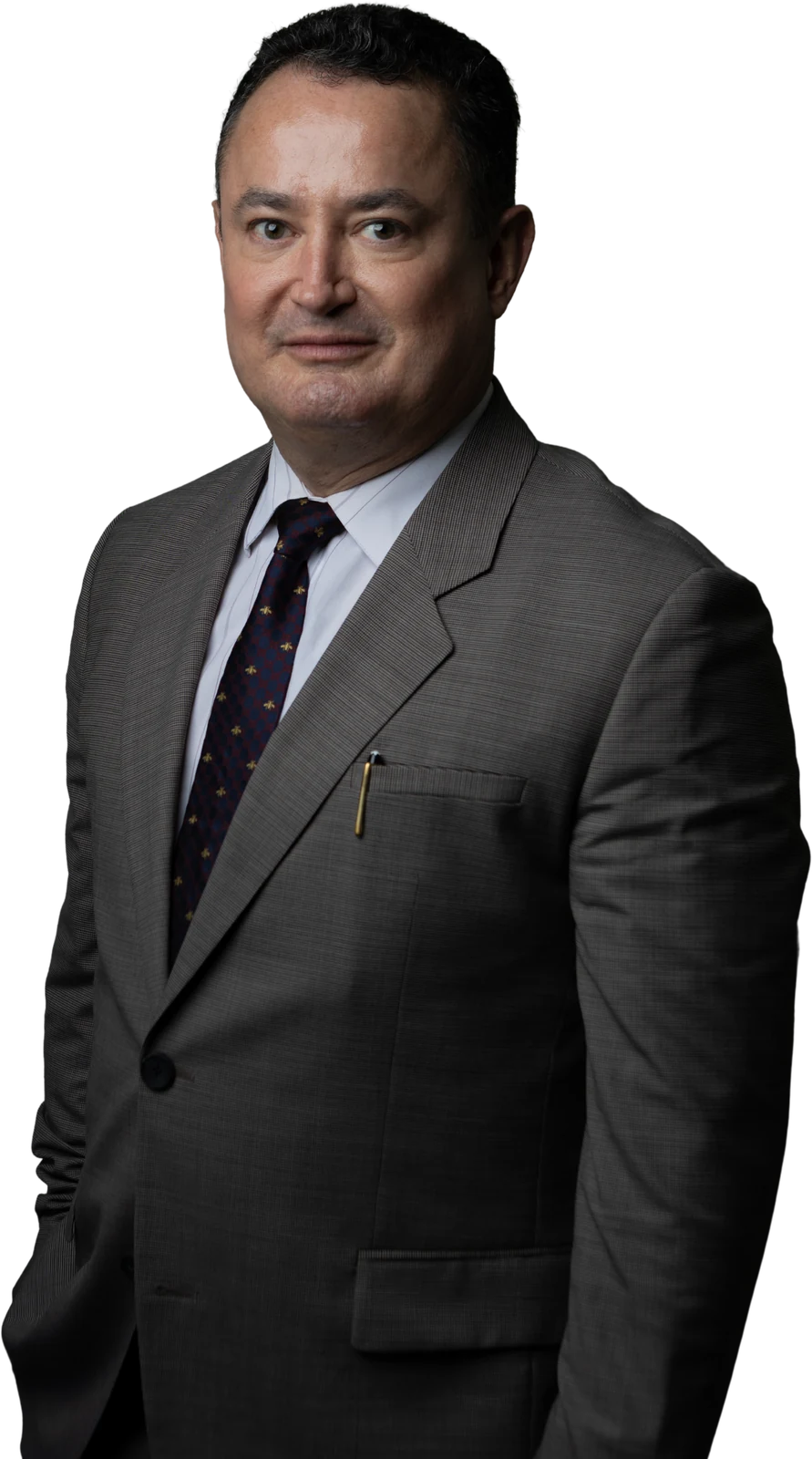 Retrato do Dr. Carlos Henrique Rodrigues dos Santos, médico psiquiatra